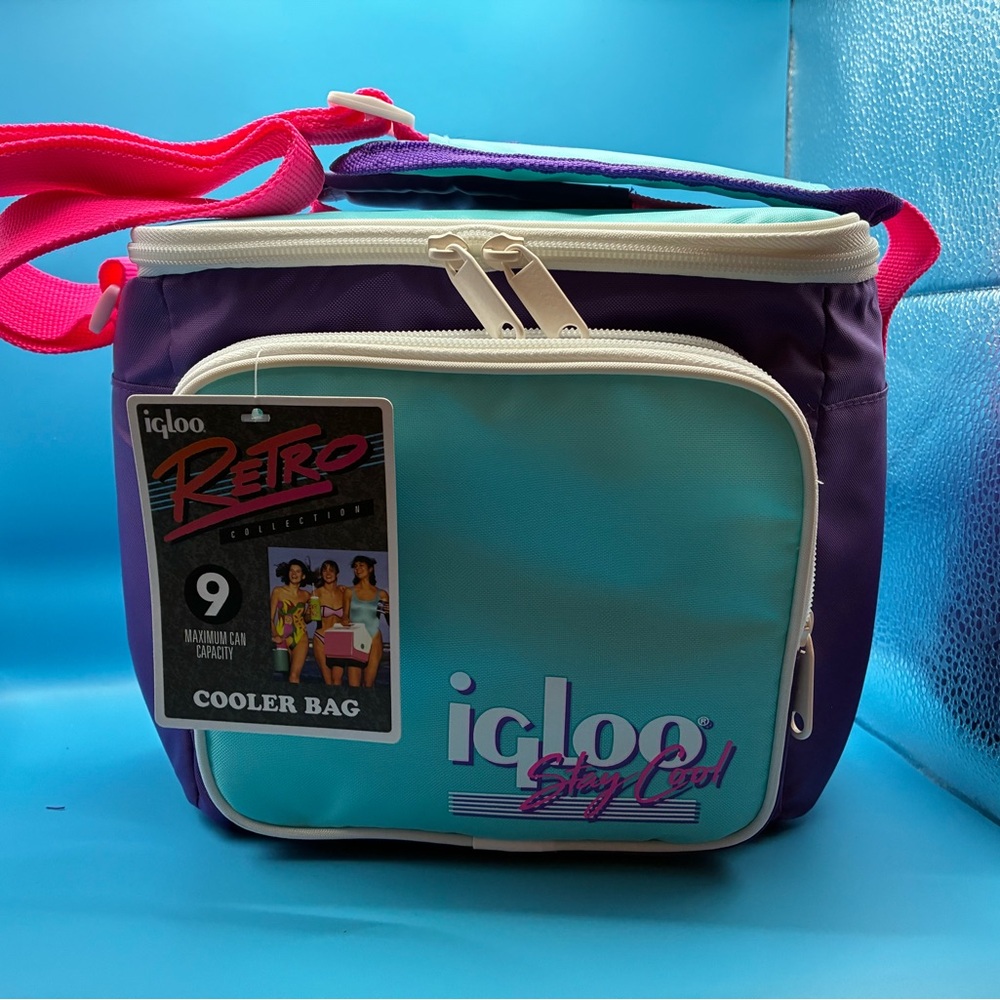 Igloo Sky Cool Travel Bag - Purple and Aqua